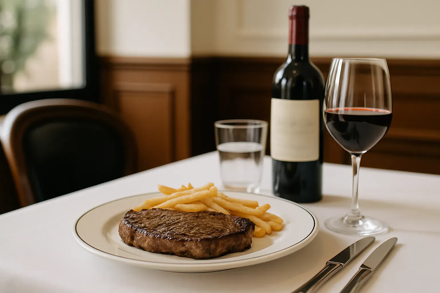 quel vin avec une entrecôte