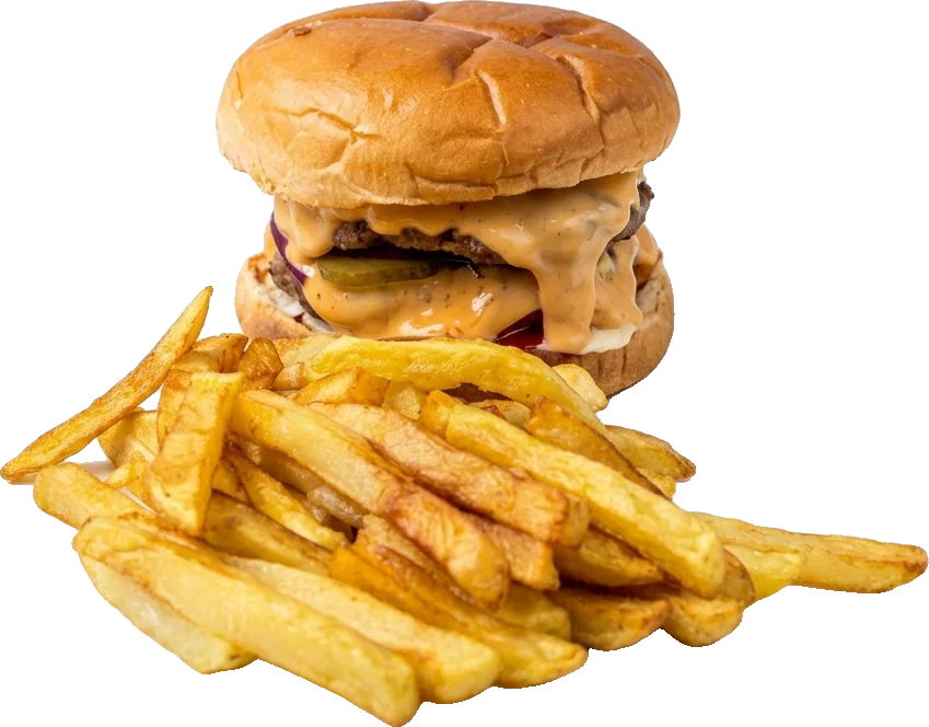 Menu : burger et frites