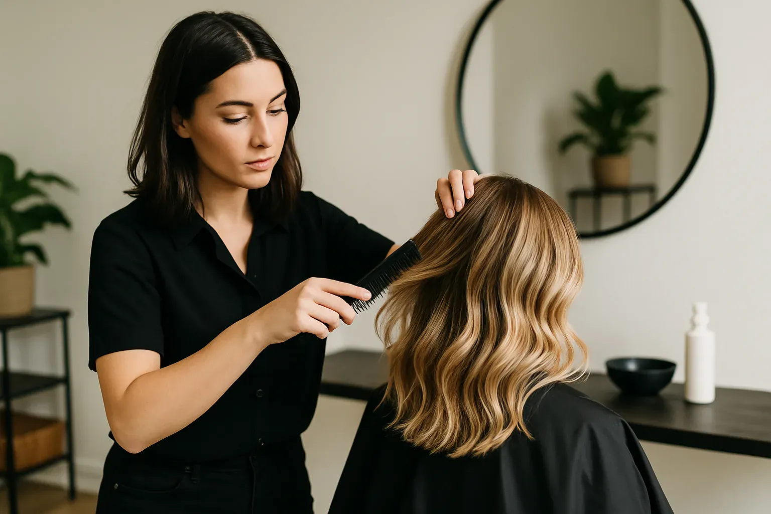 Illustration : Comment entretenir un balayage — Jean Bonan