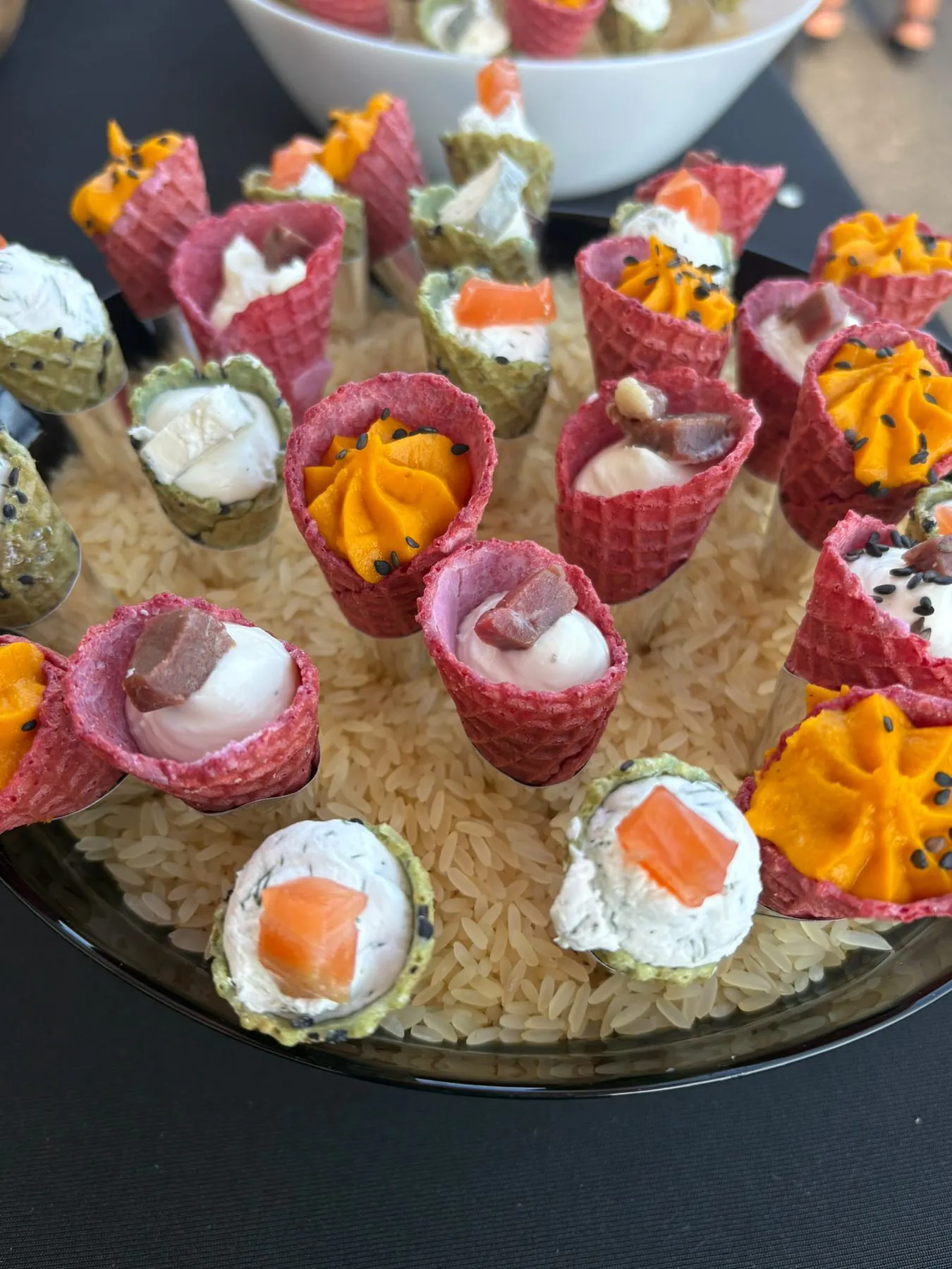 Cornets salés