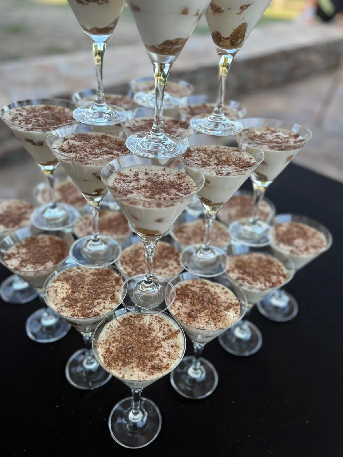 Cascade de tiramisu
