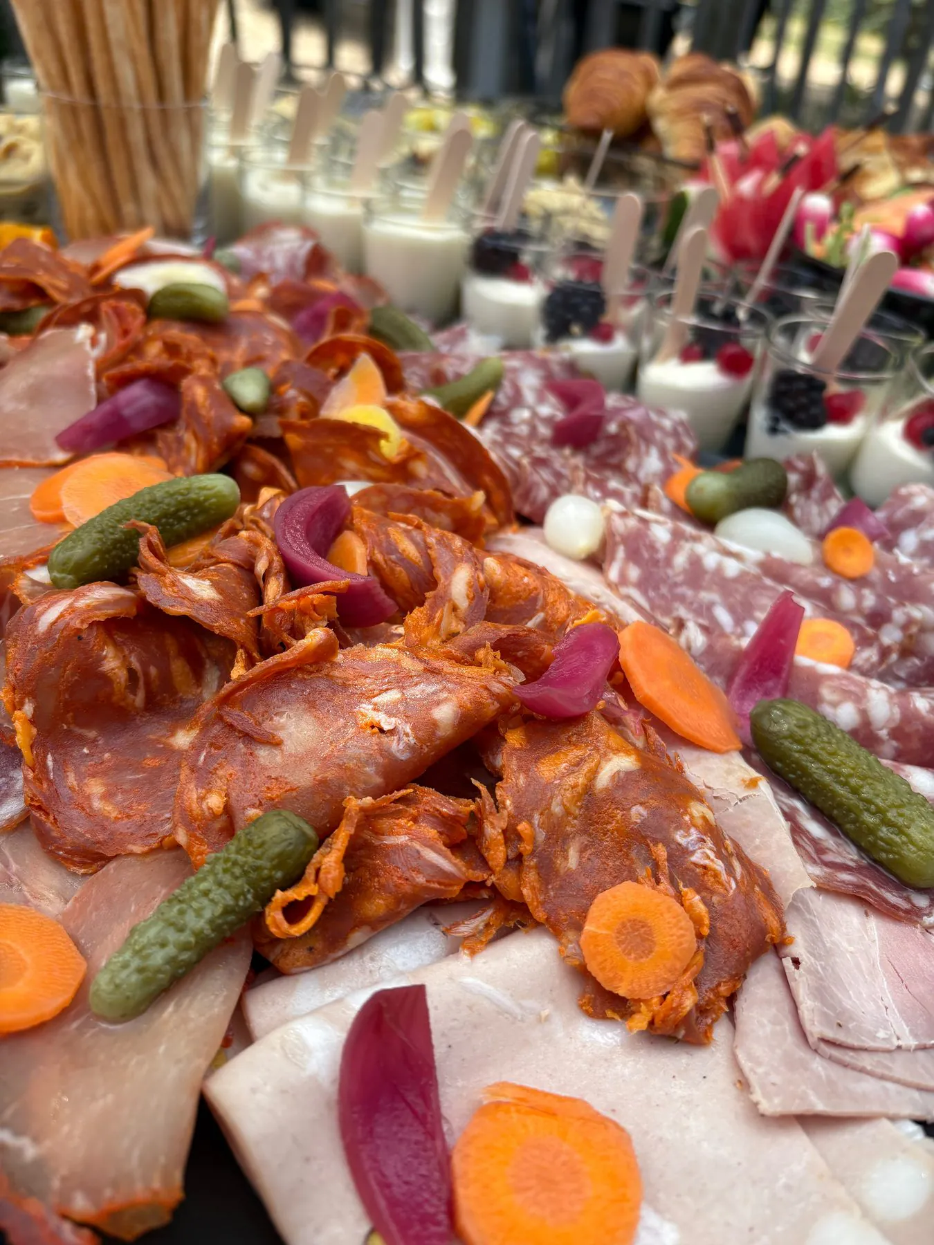 Charcuteries de la grazing table