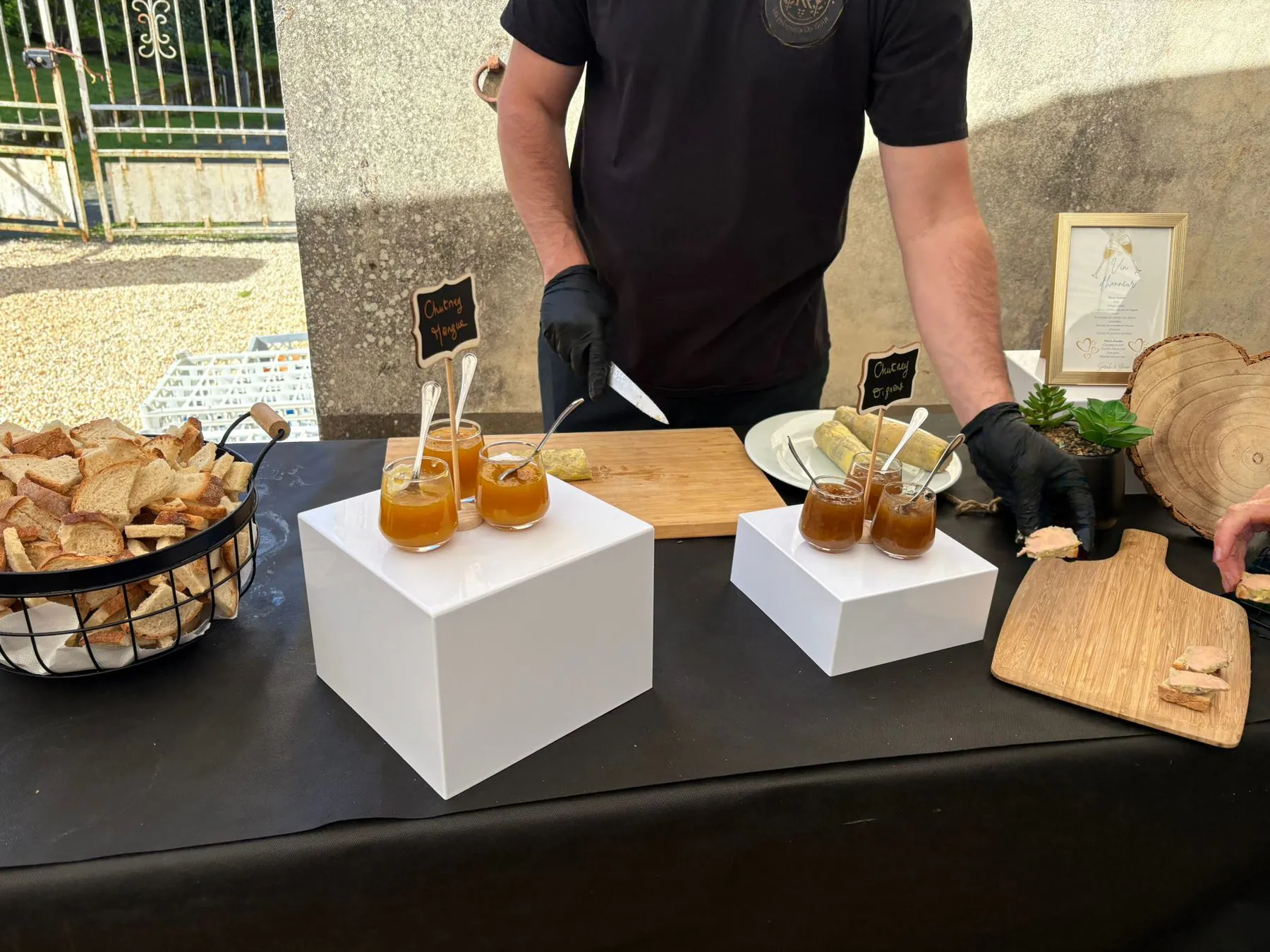 Atelier foie gras en direct