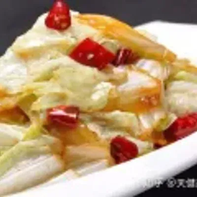 Chou chinois aigre et épicé