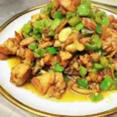 Poulet au poivre vert Sichuan