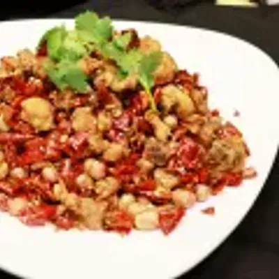 Poulet sauté au piment