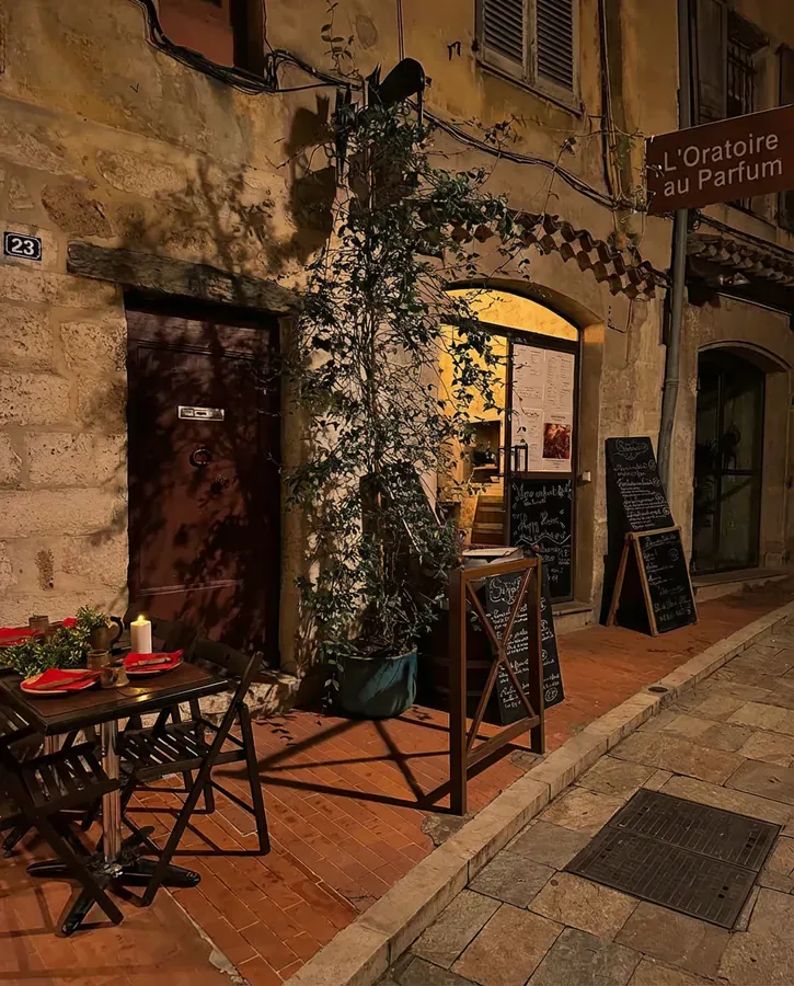 Ambiance aux chandelles