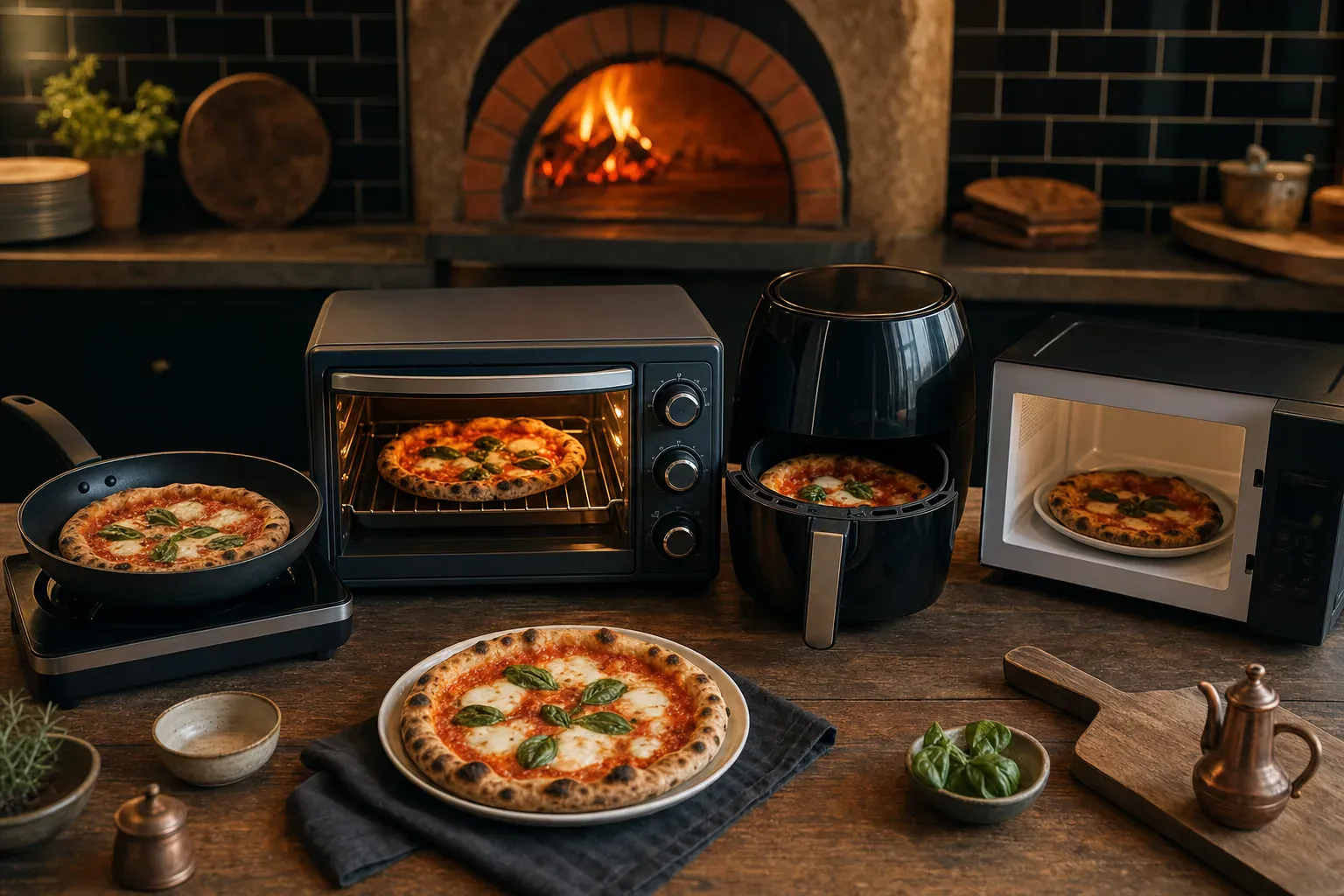 comment réchauffer une pizza pour retrouver le croustillant du feu de bois